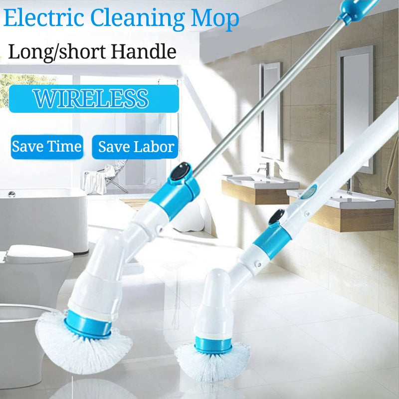 Electric Spin Scrubber Turbo Scrub Cleaning Brush