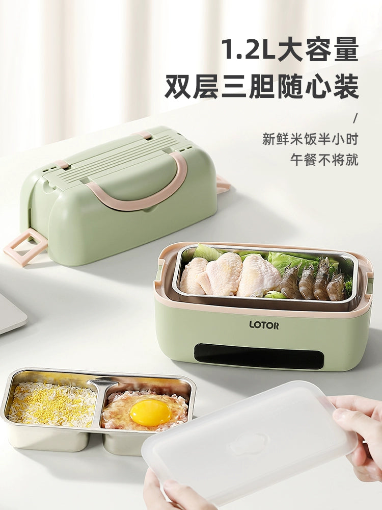 Portable Plug-in Electric Heating Insulated Lunch Box