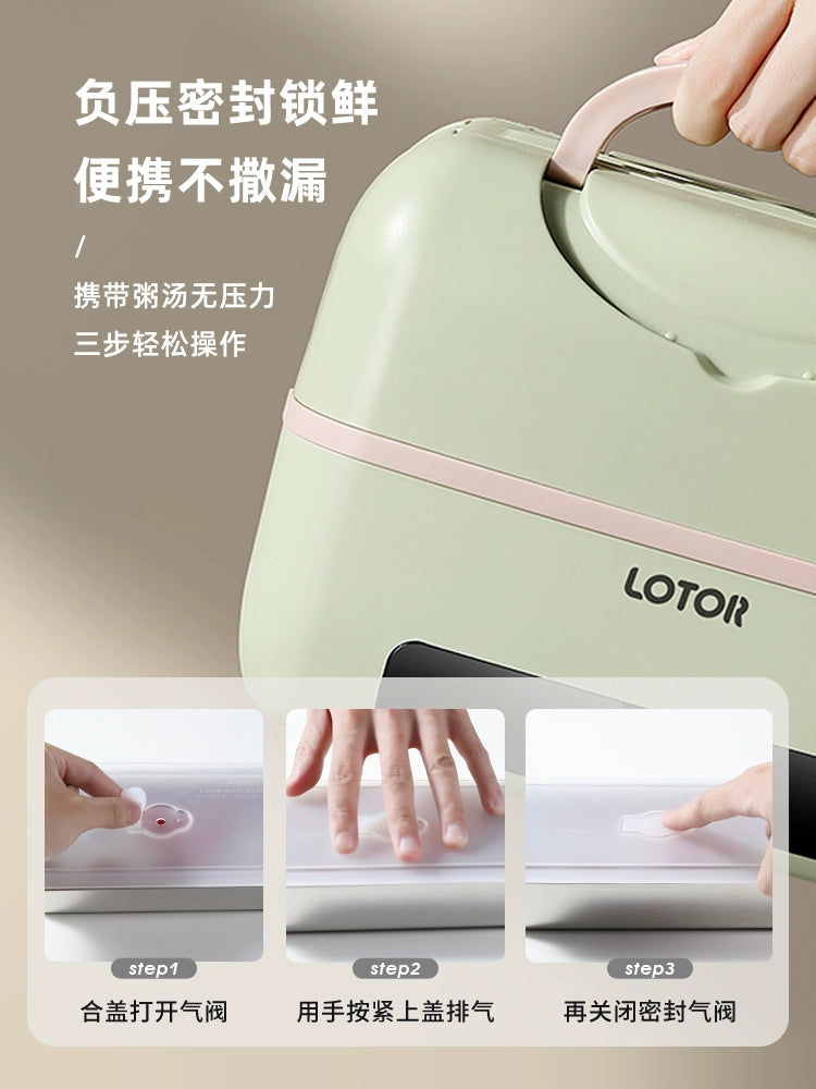 Portable Plug-in Electric Heating Insulated Lunch Box