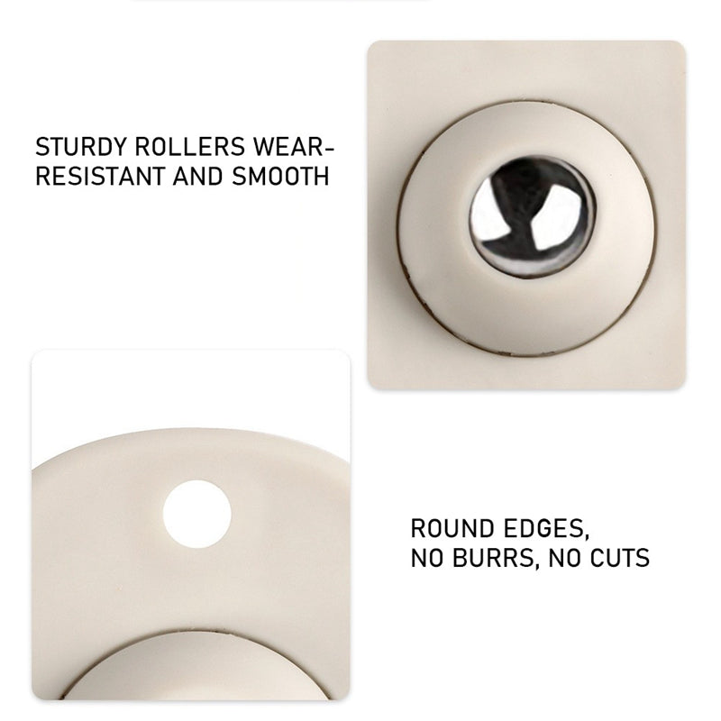 360 Degree Swivel Self Adhesive Mini Caster Wheels