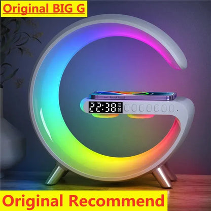 G Shaped Wireless Speaker Atmosphere Lamp