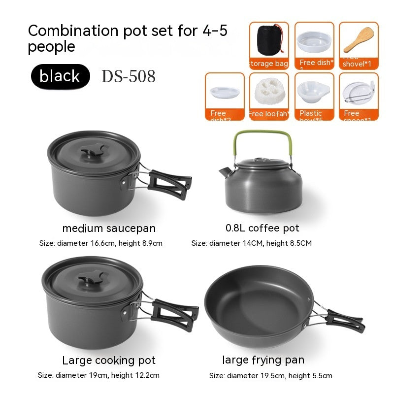 Multi-person Camping Picnic Pot Portable Mixed Pot