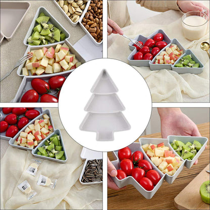 Christmas Tree Shaped Fruit Platter