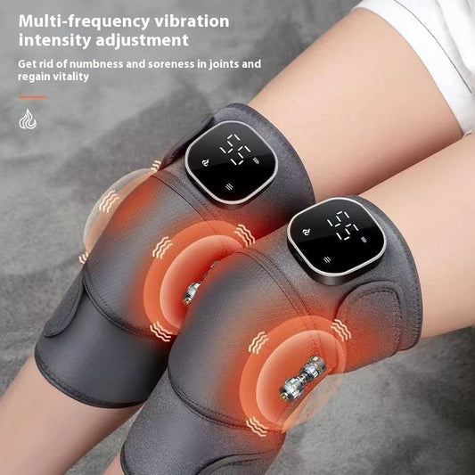 3-in-1 Wireless Heating & Vibration Massager for Knee, Shoulder