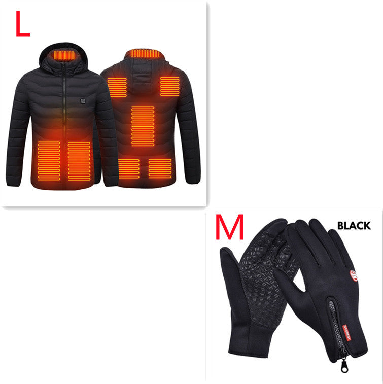 USB Electric Heated Winter Jacket for Men