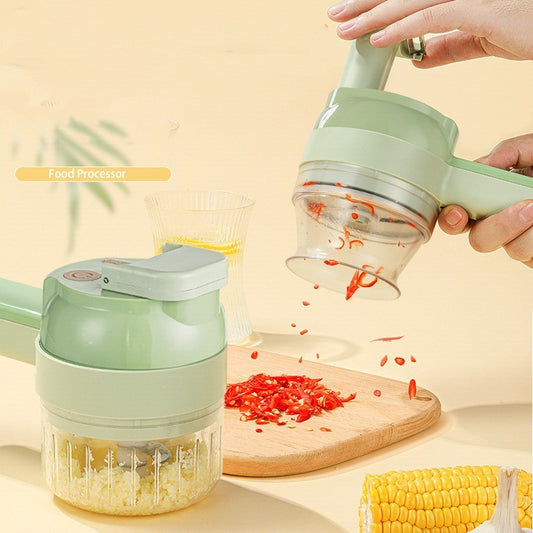 Multifunctional Household Slice Electric Garlic Chopper