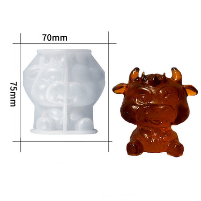 Silicone Mold Bear Shape Ice Cube Maker