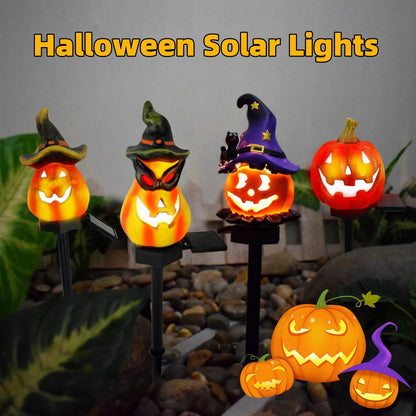 Creative Solar Outdoor Garden Halloween Pumpkin Lantern