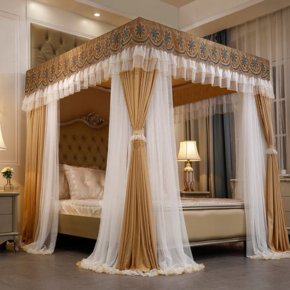 Double-layer Romantic Mosquito Net Bed Canopy