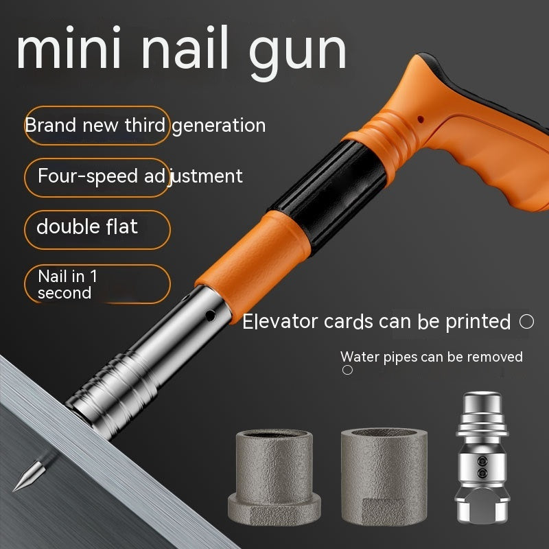 Manual Mini Steel Nail Gun Woodworking Decoration