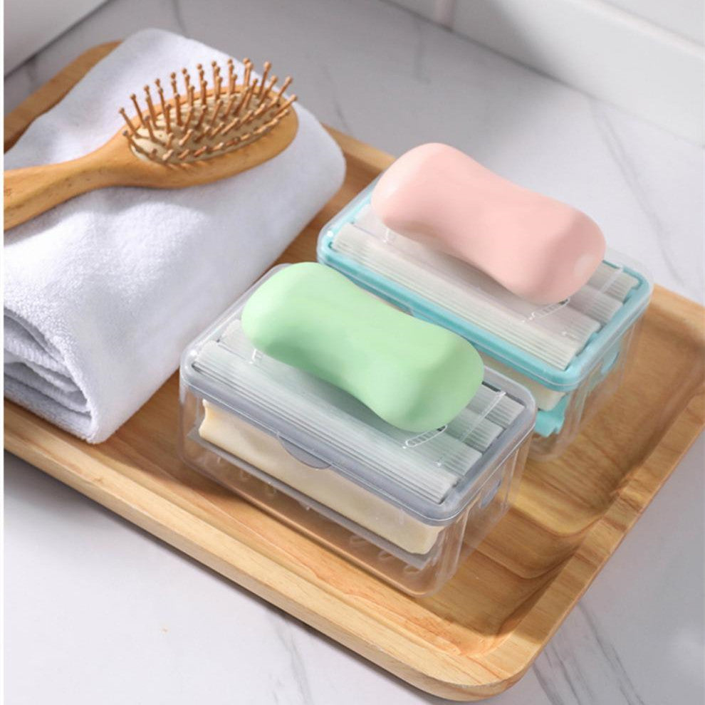 Roller Type Soap Dish Holder For Bathroom