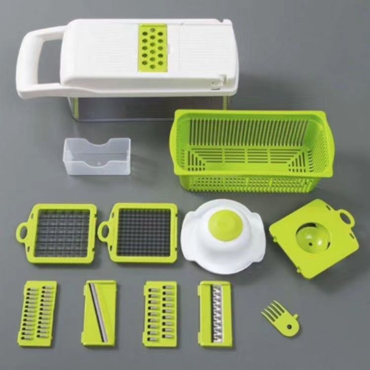 12 In 1 Manual Vegetable Chopper Cutter Slicer