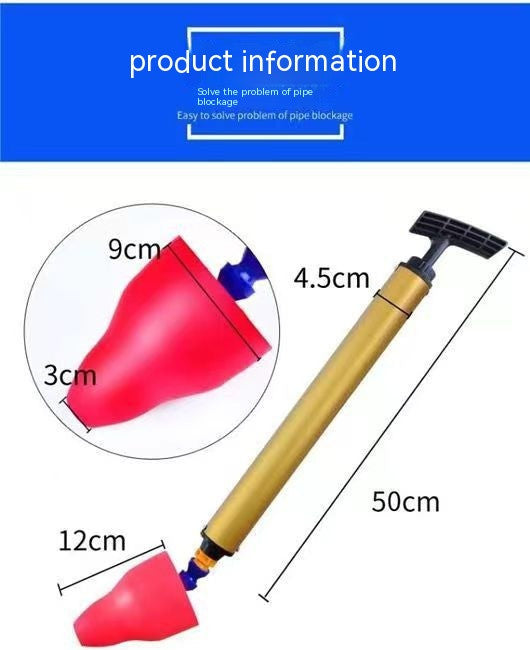 Toilet Household Pipe Unclogging Artifact Tool