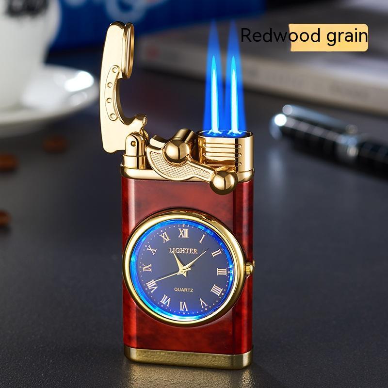 Windproof Lighter Vintage Watch Bezel Jet Flame Torch