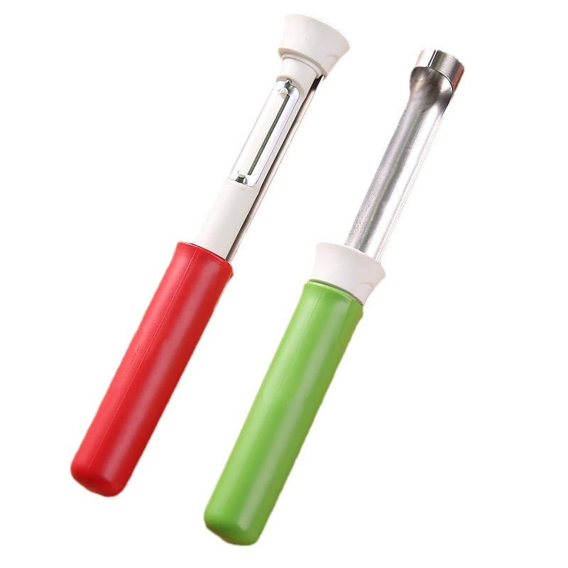 2 in 1 Stainless Steel Apple Corer Tool