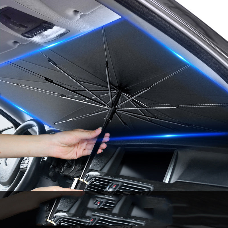 Foldable Car Windshield Sunshade Umbrella