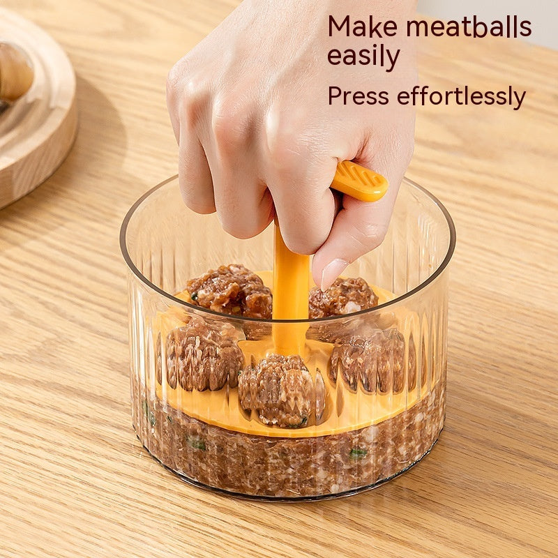 Manual 5 Balls Meatball Maker Tool