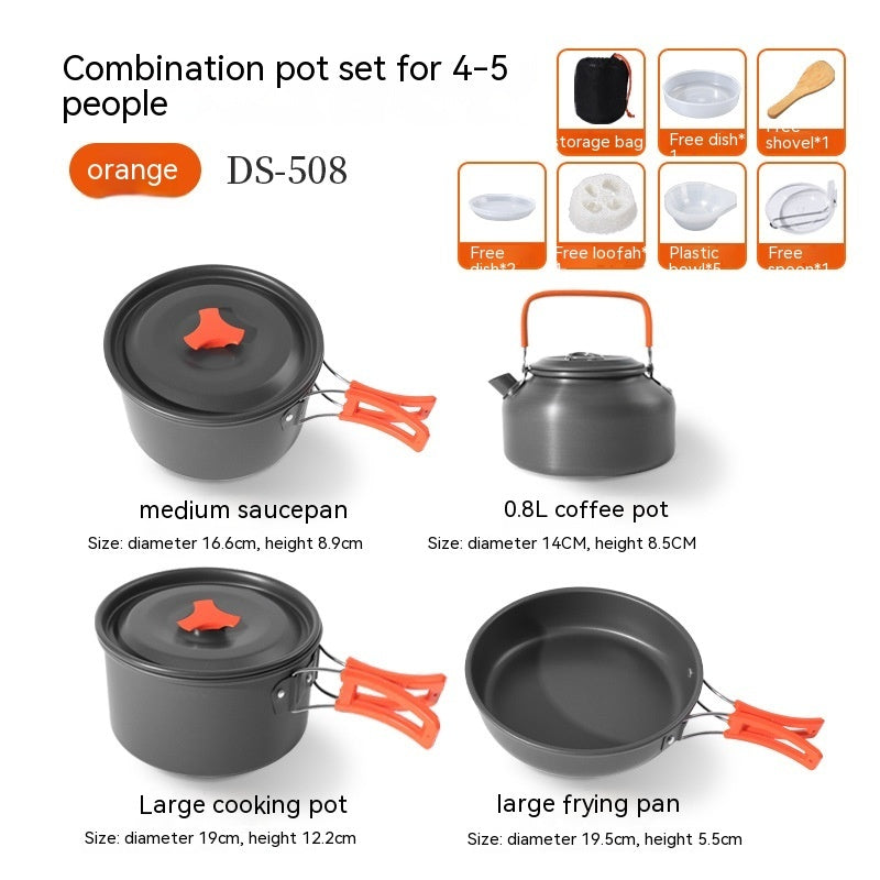 Multi-person Camping Picnic Pot Portable Mixed Pot