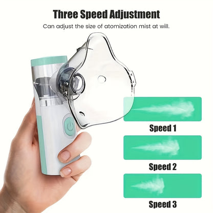 Ultrasonic Handheld Portable Nebulizer for Adults & Kids