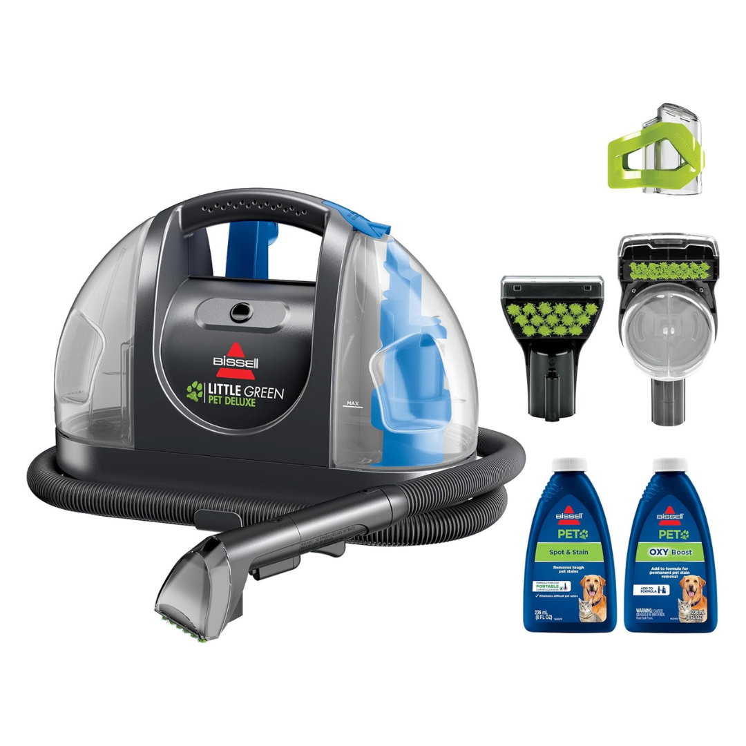 Bissell Little Green Pet Deluxe Portable Carpet Cleaner 