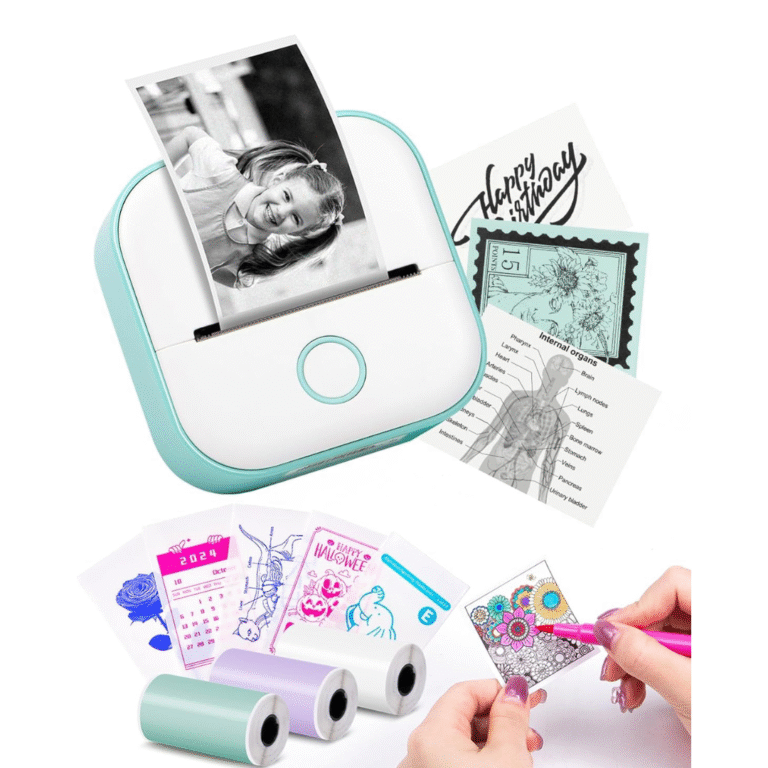 Memoking T02 Portable Thermal Inkless Sticker Maker Machine