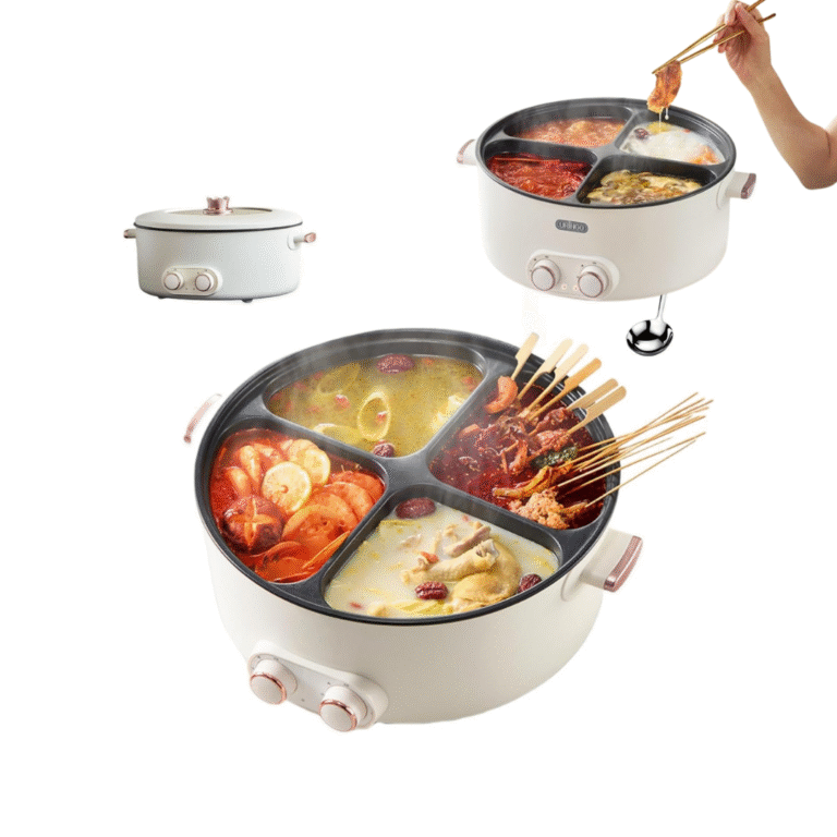 Electric Hot Pot with 4 Compartments