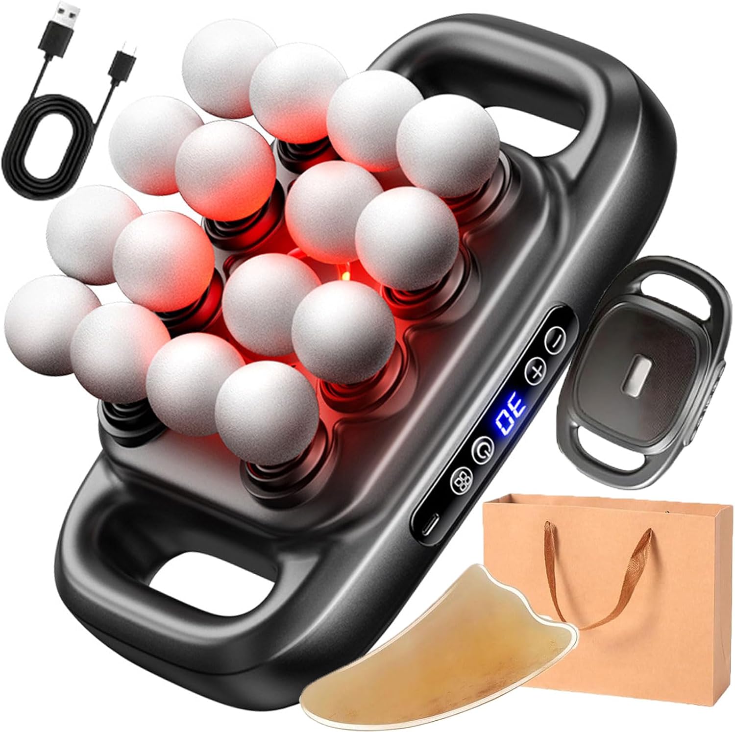16-Head Flesh Gun Massager