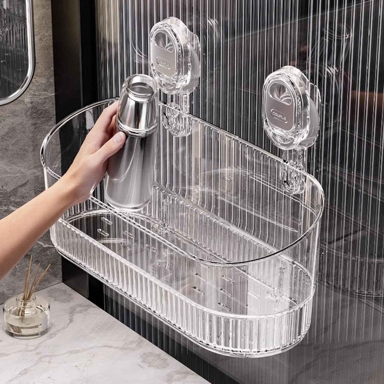 Shower Caddy with Suction Cups