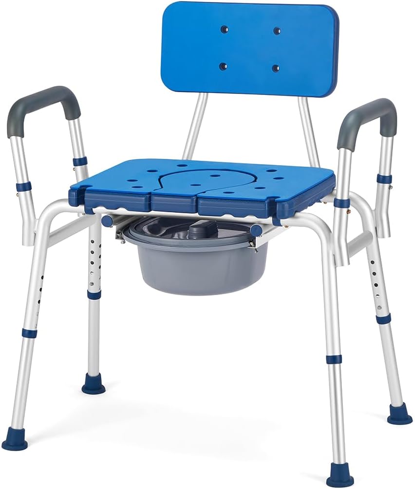 Foldable Commode Shower Chair