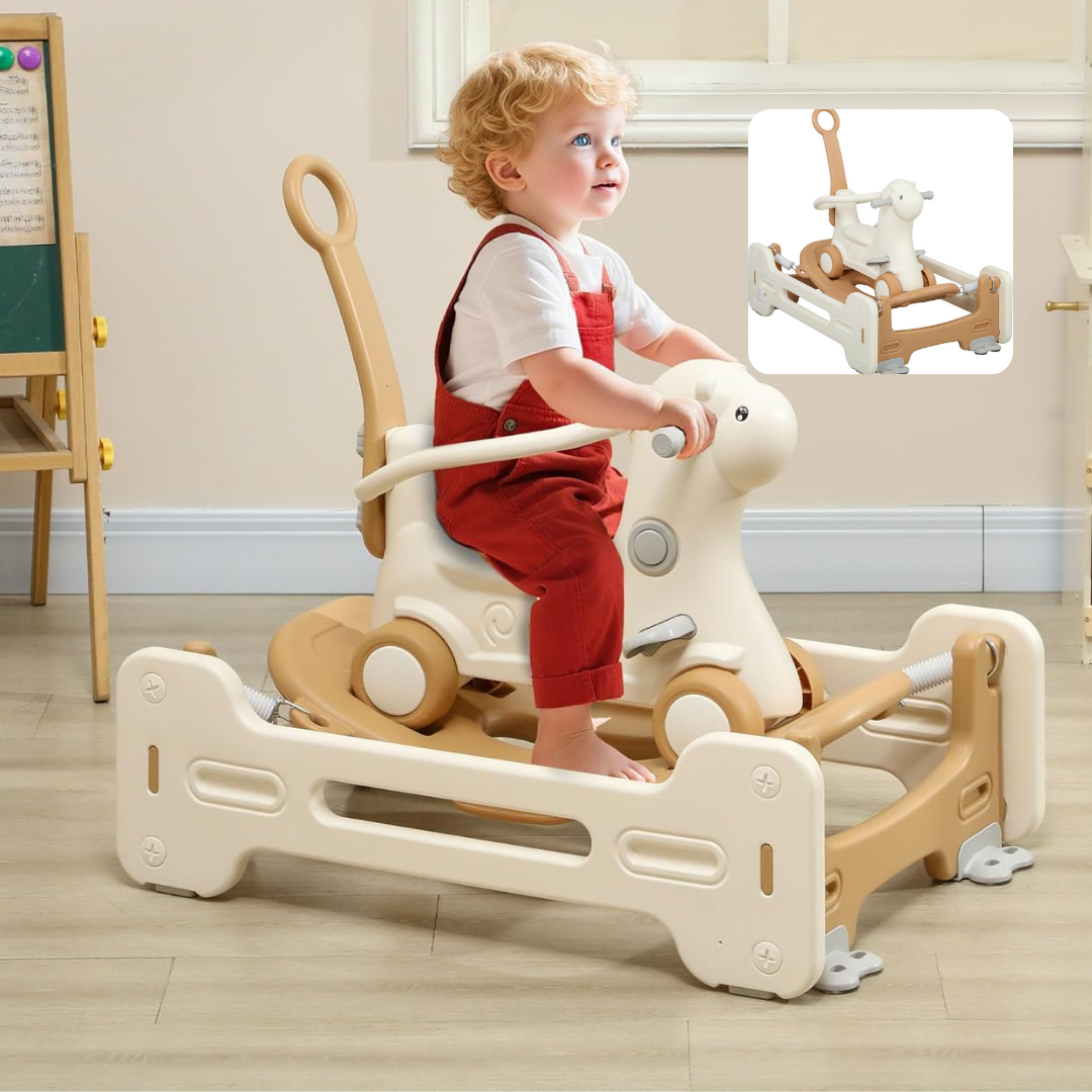 5-in-1 Kids Rocking Horse for Toddlers