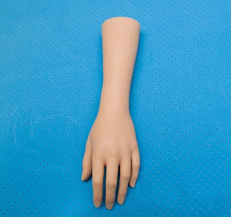 Realistic Silicone Prosthetic Hand for Missing Fingers