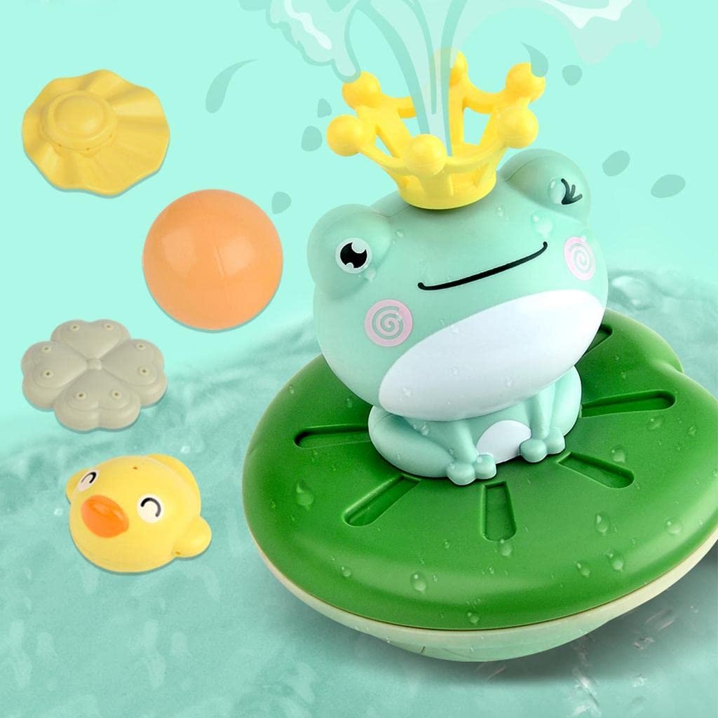 Frog Water Ball Electric Sprinkler Fountain
