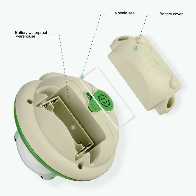 Three AAA batteries for frog electric water fountain toy